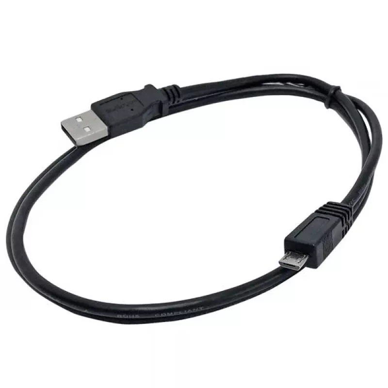 StarTech.com Kabel Micro USB 1m - A na Micro B, 1 m, USB A, Micro-USB B, USB 2.0, Męski/Męski, Czarny