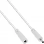 InLine przedłużacz DC, DC męski/żeński 3,5x1,35mm, AWG 18, biały 2m