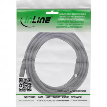Przedłużacz DC InLine, DC męski/żeński 4,0x1,7 mm, AWG 18, czarny 3 m