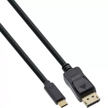 InLine Kabel USB Display, USB-C męski na DisplayPort męski, 7,5 m