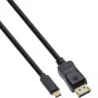 InLine Kabel USB Display, USB-C męski na DisplayPort męski, 7,5 m