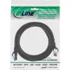 Kabel krosowy InLine, Kat.6A, S/FTP, PE do użytku zewnętrznego, czarny, 1 m