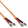 InLine Światłowodowy kabel duplex ST/ST 50/125µm OM2 3m
