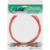 InLine Światłowodowy kabel duplex ST/ST 50/125µm OM2 3m