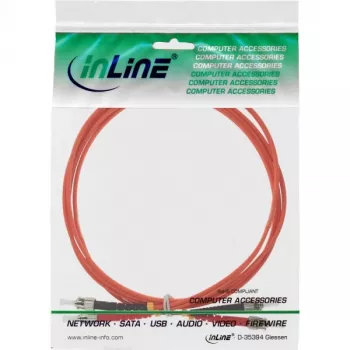 InLine Światłowodowy kabel duplex ST/ST 50/125µm OM2 3m
