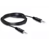 Kabel audio DeLOCK 84001 2,5m 3,5mm Czarny