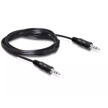 Kabel audio DeLOCK 84001 2,5m 3,5mm Czarny