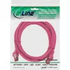 InLine Patch kabel S/FTP PiMF Cat.6 250MHz PVC miedź różowy 5m