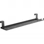 Półka na kable do montażu podblatowego InLine 131×590×74 mm, czarna