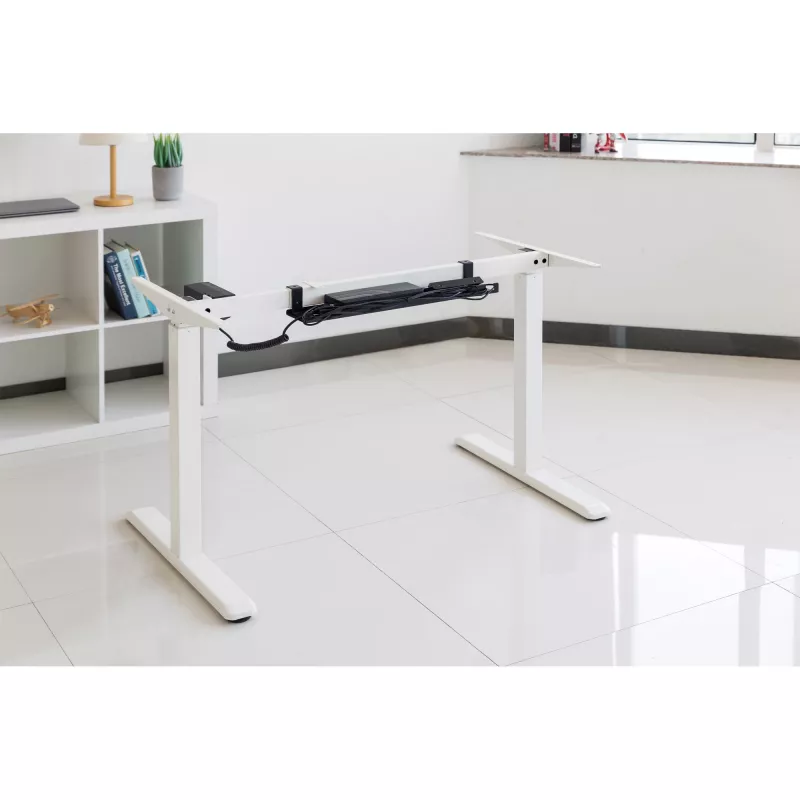 Półka na kable do montażu podblatowego InLine 131×590×74 mm, czarna