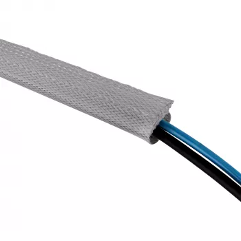InLine Kanał kablowy, wąż materiałowy z zapięciem na rzep, 1m x 25mm biały