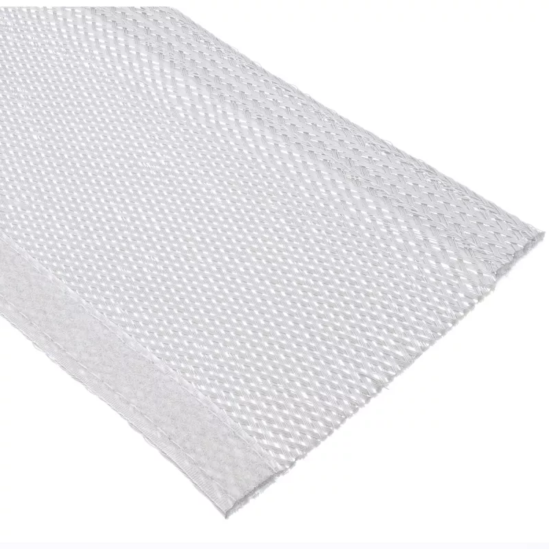 InLine Kanał kablowy, wąż materiałowy z zapięciem na rzep, 1m x 25mm biały