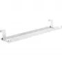 Prowadnica/półka na kable do montażu pod blatem InLine 131×590×74 mm, biała