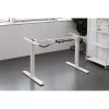 Prowadnica/półka na kable do montażu pod blatem InLine 131×590×74 mm, biała