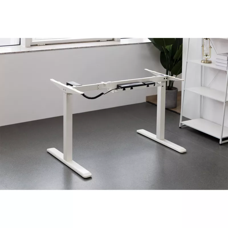 Prowadnica/półka na kable do montażu pod blatem InLine 131×590×74 mm, biała