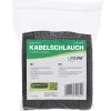 Rękaw prowadzący kable InLine 59993A — wąż materiałowy z zapięciem na rzep, 1 m × 25 mm, czarny