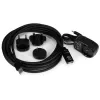 StarTech.com 5m aktywny przedłużacz USB 2.0 – wtyk/gniazdo, 5 m, USB A, USB A, USB 2.0, wtyk/gniazdo, czarny