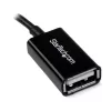 StarTech.com Adapter OTG Micro USB na USB 0,127 m, Micro-USB B, USB A, USB 2.0, 0,48 Gbit/s, Czarny