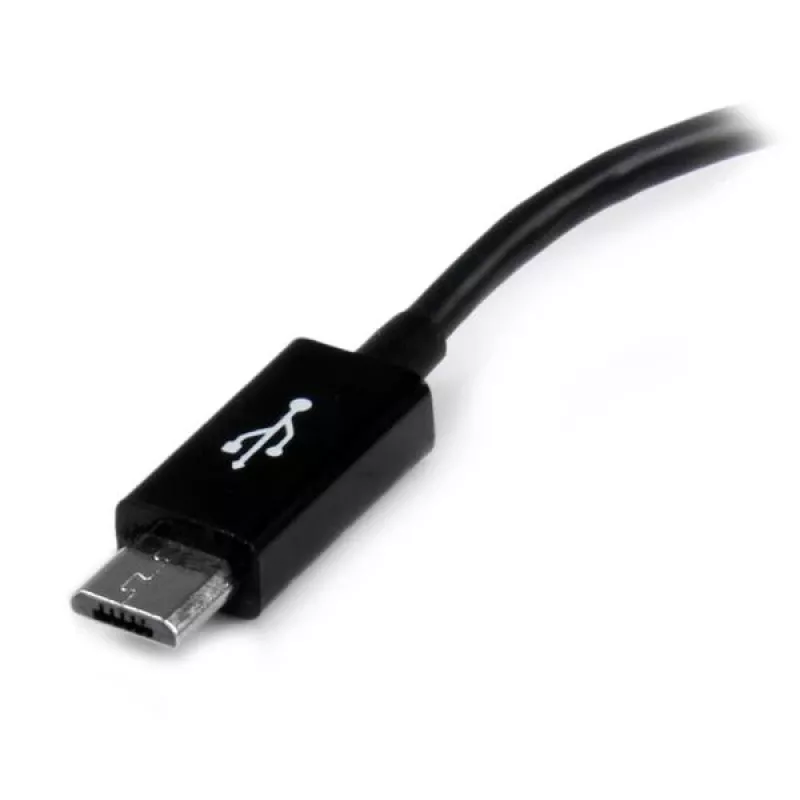 StarTech.com Adapter OTG Micro USB na USB 0,127 m, Micro-USB B, USB A, USB 2.0, 0,48 Gbit/s, Czarny