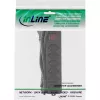 Listwa zasilająca InLine 6 gniazd, typ szwajcarski, z wyłącznikiem, czarna, 1,5 m