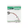 adapter kablowya zasilania InLine SATA 4-pin Molex / 15-pin SATA z zatrzaskiem 0,30 m