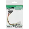 InLine SATA Power kabel 1x 5.25 inch / SATA 0.30m