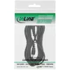 InLine Kabel audio 2,5 mm stereo męski / męski 0,5 m