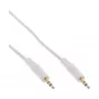 Kabel audio InLine 3,5 mm stereo wtyk / wtyk, biało-złoty, 2 m