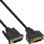 Kabel DVI-D Premium 24+1 męski na żeński Dual Link pozłacany 3m InLine 17763P