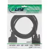 Kabel DVI-D Premium 24+1 męski na żeński Dual Link pozłacany 3m InLine 17763P