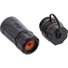 InLine Cat.6A coupling, waterproof IP68, 2x RJ45 F/F, 1:1