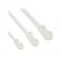 Opaski zaciskowe InLine z łebkiem montażowym 200 mm × 4,8 mm, nylon, wytrzymałość 215,7 N, 100 szt.