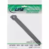 Opaska kablowa InLine na rzep 180x12 mm 10 szt. czarny