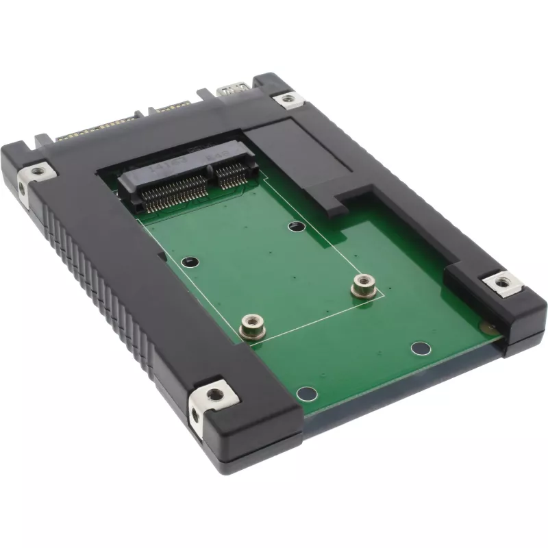 InLine Drive Adapter 2.5 inch SATA to mSATA SSD 76620B Czarny