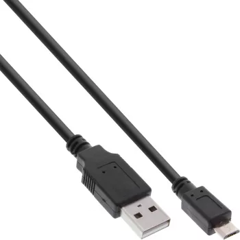 Kabel InLine Micro USB 2.0 Fast-charge USB typu A męski / Micro-B męski, 0,5 m