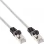 Kabel krosowy InLine SF/UTP Kat.5e przezroczysty 7,5m