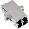 InLine adapter światłowodowy metalowy duplex LC/LC SM z ceramiczną tuleją i kołnierzem