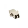 Adapter światłowodowy InLine Metalowy Dupleks LC/LC MM Tuleja Ceramiczna z Kołnierzem 89989M