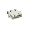 Dwukierunkowy adapter światłowodowy SC/SC MM z ceramiczną tuleją i kołnierzem InLine 89992A