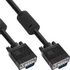 Kabel S-VGA InLine 17717B 15HD męski męski czarny 10m