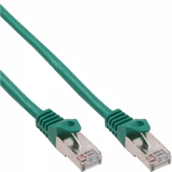 Kabel krosowy InLine SF/UTP Kat.5e zielony 1,5 m