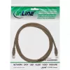 Kabel krosowy InLine SF/UTP Kat.5e brązowy 1,5 m