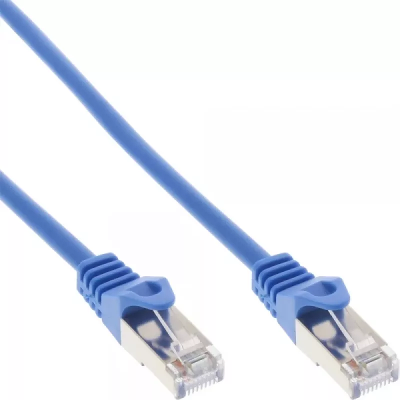 Kabel krosowy InLine SF/UTP Cat.5e niebieski 1,5 m