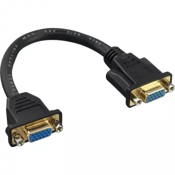 adapter kablowyowy InLine VGA 15 Pin VGA żeński / żeński 0,2 m