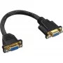 adapter kablowyowy InLine VGA 15 Pin VGA żeński / żeński 0,2 m