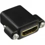 InLine Adapter HDMI Typ A gniazdo / gniazdo pozłacane z kołnierzem, 4K2K
