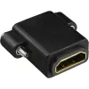 InLine Adapter HDMI Typ A gniazdo / gniazdo pozłacane z kołnierzem, 4K2K