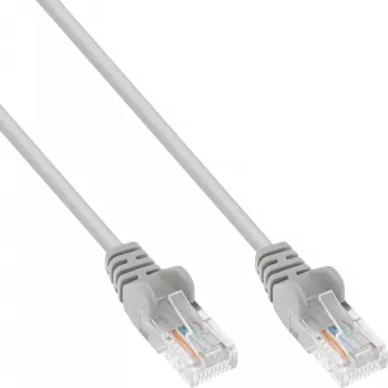 InLine Patch kabel U/UTP Cat.5e AWG26 szary 10m