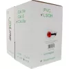 Kabel krosowy InLine S/FTP PiMF Kat.6A bezhalogenowy 500 MHz czarny 100 m