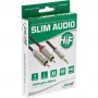 Kabel audio 3,5 mm męski do 2x RCA męski InLine Basic cienki S-99241